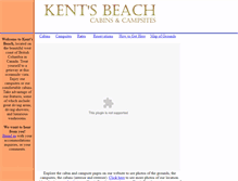 Tablet Screenshot of kentsbeach.com